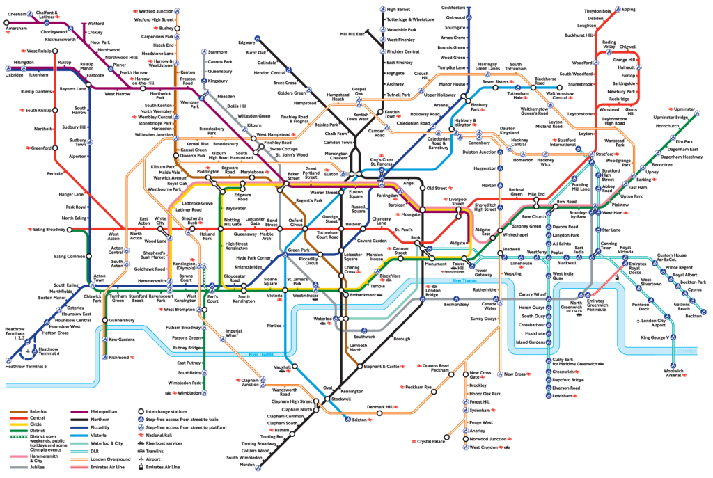 Como Funciona o Metrô de Londres