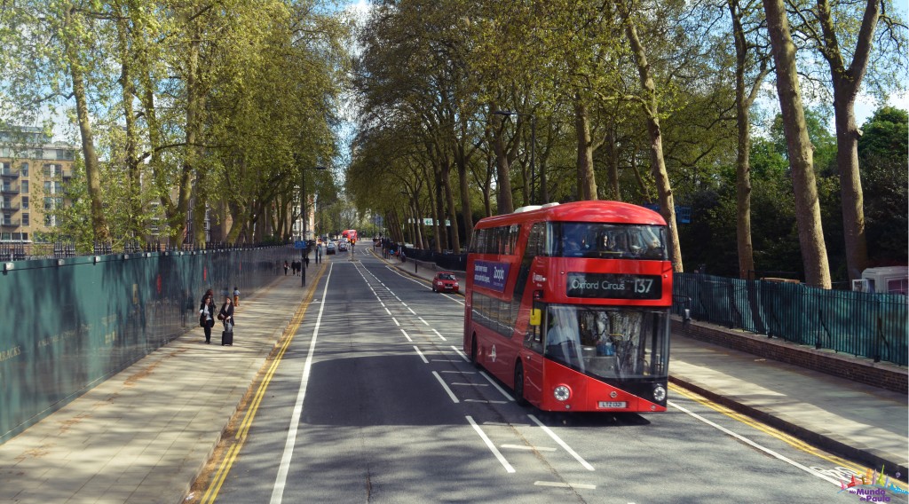  linhas turísticas de ônibus coletivo em Londres