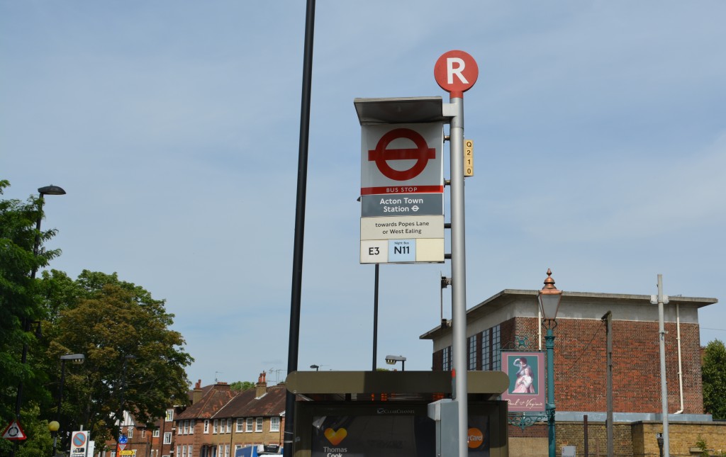 ponto de  Ônibus em Londres