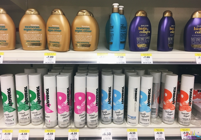 cosméticos shampoo londres
