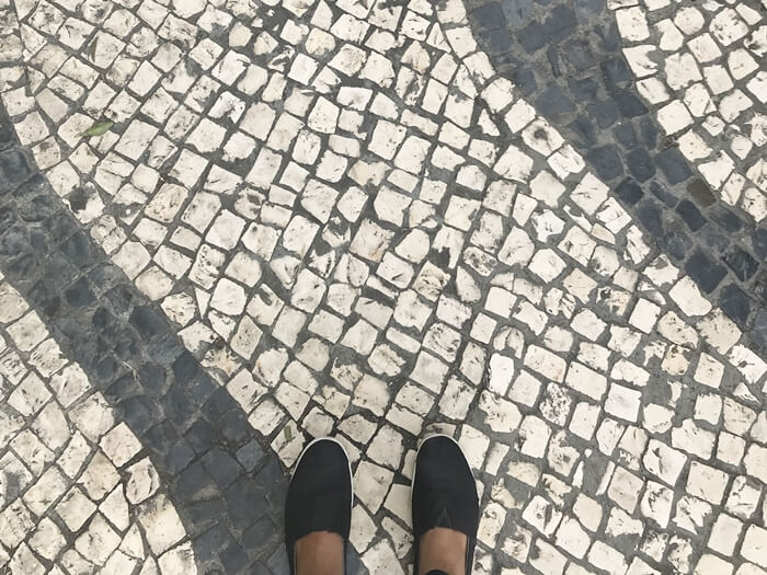 calçada portuguesa