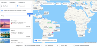 como usar o google flights