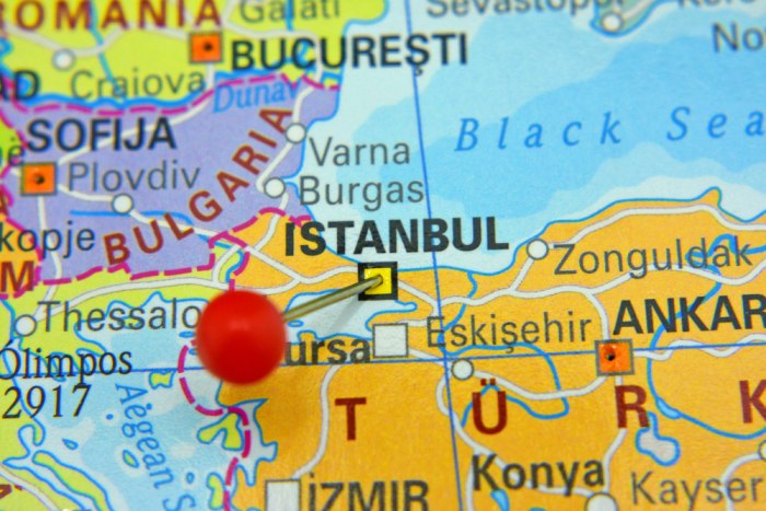 mapa istambul